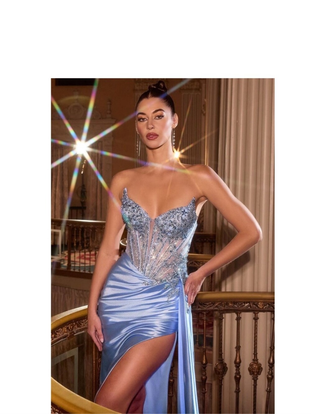 Satin CD722 Formal Dress